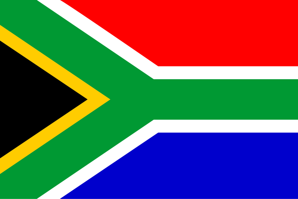 Home anonymous flag of south africa