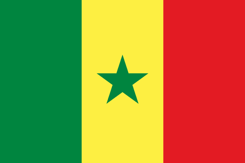 Home senegal flag